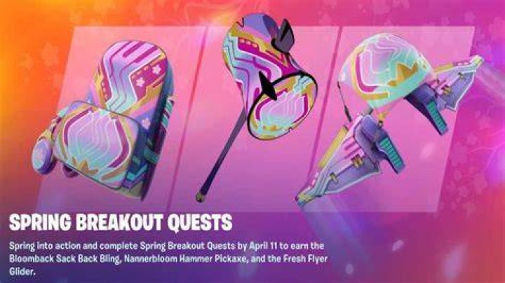 Fortnite Spring Breakout Quests