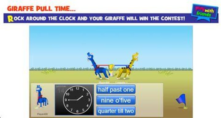 Giraffe Pull Time