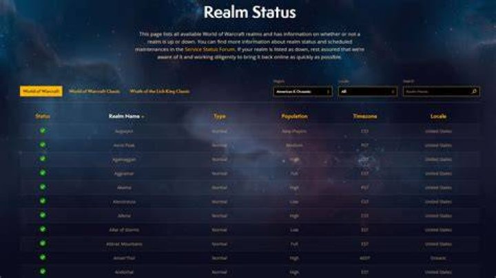 realm status