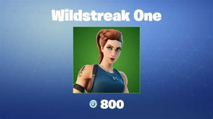 Wildstreak One skin
